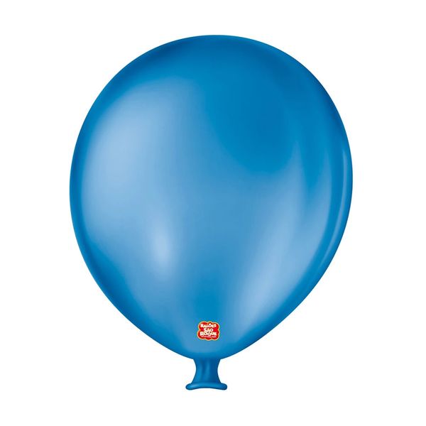 Balões São Roque nº 25 Formato Gigante Azul Cobalto 1 Unidade