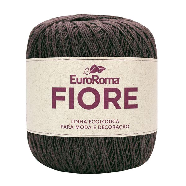 Barbante Euroroma Fiore 8/4 500m 150g Marrom