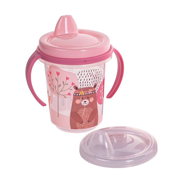 Caneca Infantil Plasútil Trio Decorada Menina