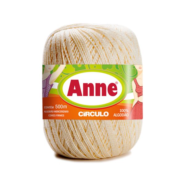 Linha Anne 500m Nº4/2 1074 Creme