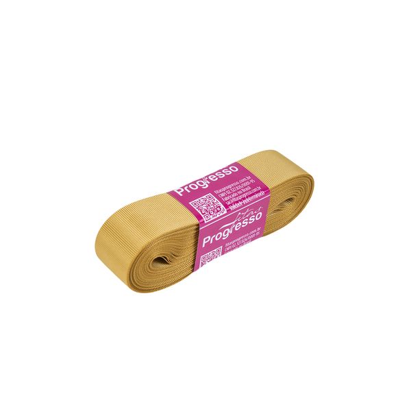 Fita de Gorgurão GP Nº05 22mm Peça com 10m Dourado 228