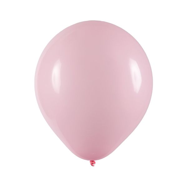 Balão Art Latex Redondo Nº9 com 50 Unidades Rosa Claro