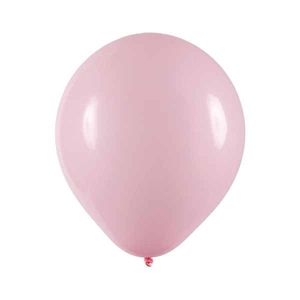 Balão Art Latex Redondo Nº9 com 50 Unidades Rosa Claro Balão Art Latex Redondo Nº9 com 50 Unidades Rosa Claro