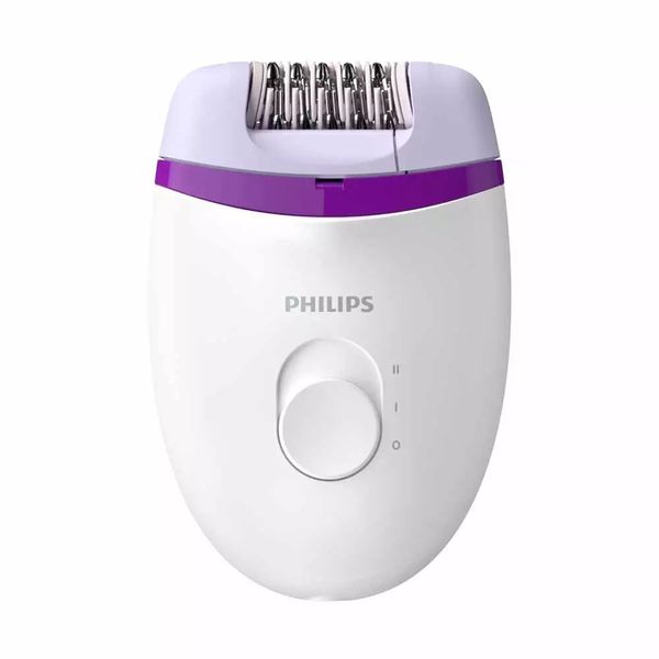 Depilador Elétrico Philips Satinelle Essential BRE225/00 Branco e Lílás - Bivolt