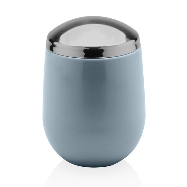 Porta Algodão Martiplast Cromo Belly Azul Glacial