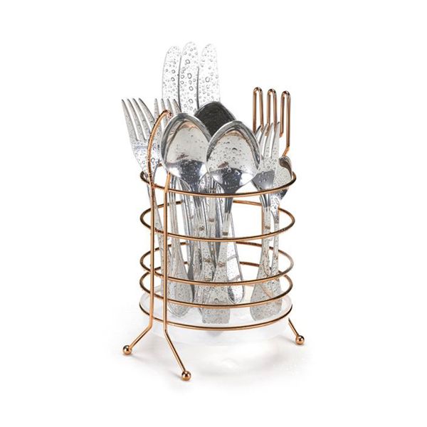 Porta Talher Arthi Rosé Gold