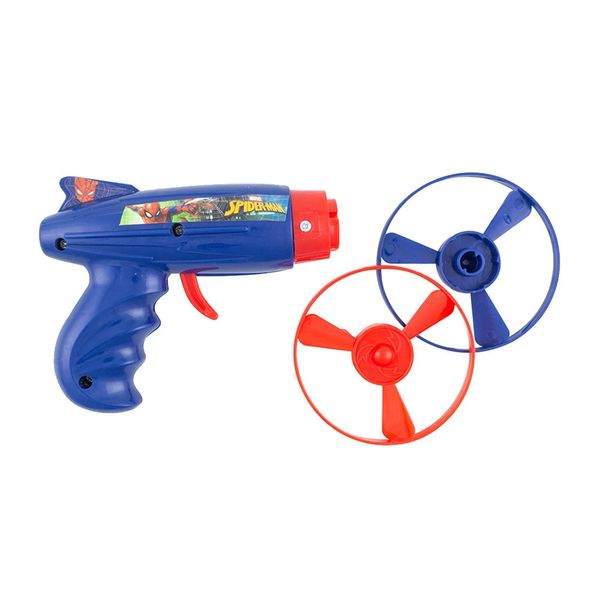 Lança Disco Etilux Spider Man com 3 Peças