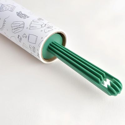 Kit 2 Removedor De Pelos Adesivo Giratório 60 Folhas 20cm