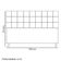 Cabeceira Decorativa Florem Para Cama De King 195 Cm Bege Suede