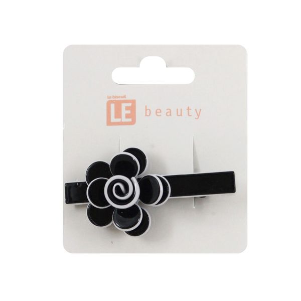 Presilha para Cabelo Le Flor Preta Presilha para Cabelo Le Flor Preta