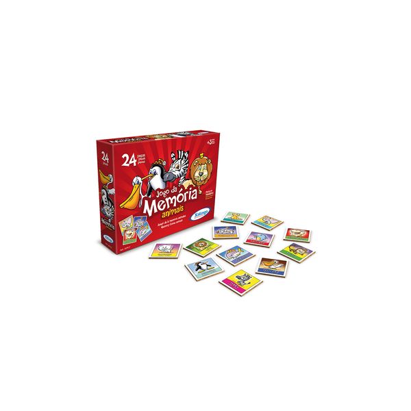 Jogo da Memória Animais Xalingo