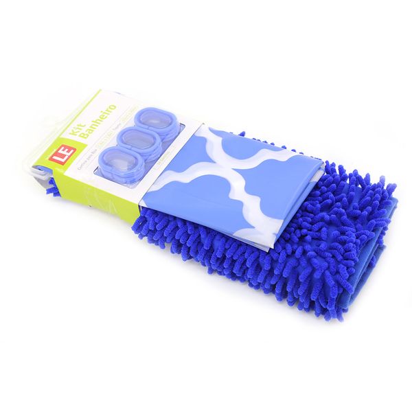 Cortina e Tapete para Box Le Lisboa Cortina e Tapete para Box Le Lisboa