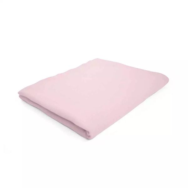 Lençol para Berço Desmontável Papi com Elástico Rosa