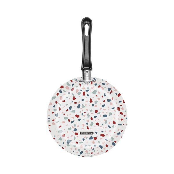 Frigideira Antiaderente Tramontina Vivacor Estampada Branca 24cm