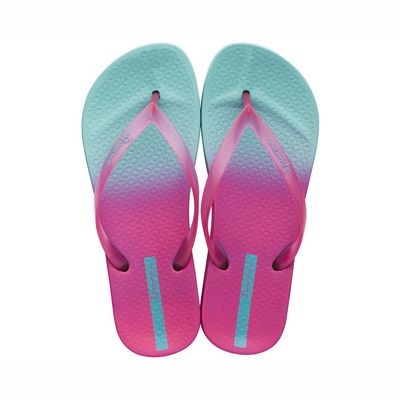 Sandália Ipanema Colorful Azul e Rosa Neon 33/34