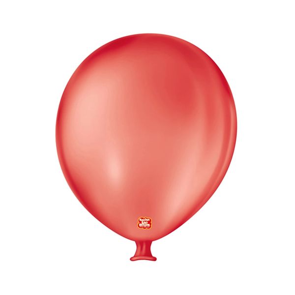 Balão São Roque N25 com 1 Gigante Vermelho Quente