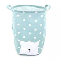 Cesto Organizador Le Baby Bear para Roupas e Brinquedos Azul