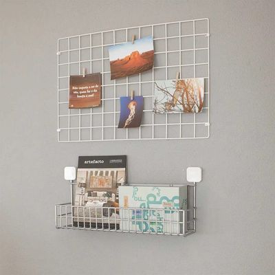 Mural de Fotos Metaltru em Metal Quadrado Rose