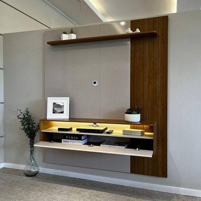 Painel Para Tv 65 Artely Matisse Cinamomo Off White