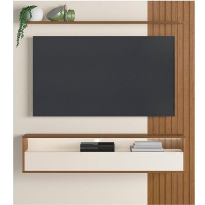 Painel Para Tv 65 Artely Matisse Cinamomo Off White