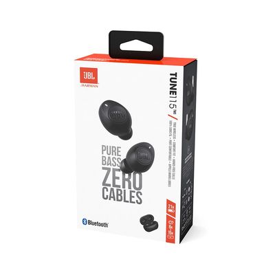 Fone de Ouvido Intra-Auricular JBL Tune T115TWS Preto