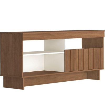 Rack De Sala Para Tv 65 Artely City Cinamomo Off White