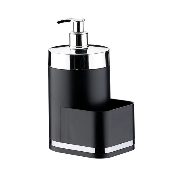 Dispenser de Detergente Future em Acrílico Preto 500ml Dispenser de Detergente Future em Acrílico Preto 500ml