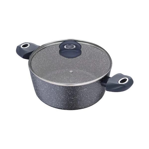 Caçarola Bergner Orion Antiaderente Alumínio Forjado com Indução 20cm Cinza