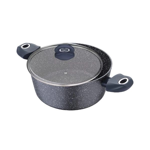 Caçarola Bergner Orion Antiaderente Alumínio Forjado com Indução 24cm Cinza Caçarola Bergner Orion Antiaderente Alumínio Forjado com Indução 24cm Cinza