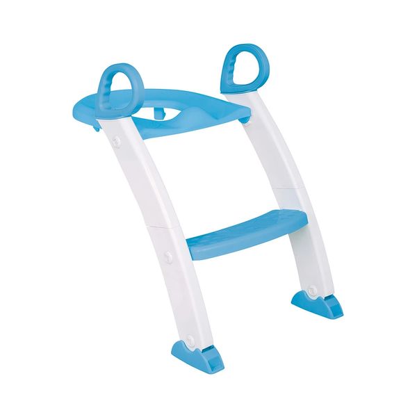 Escadinha com Assento para Vaso Sanitário Kiddo Step By Step Azul