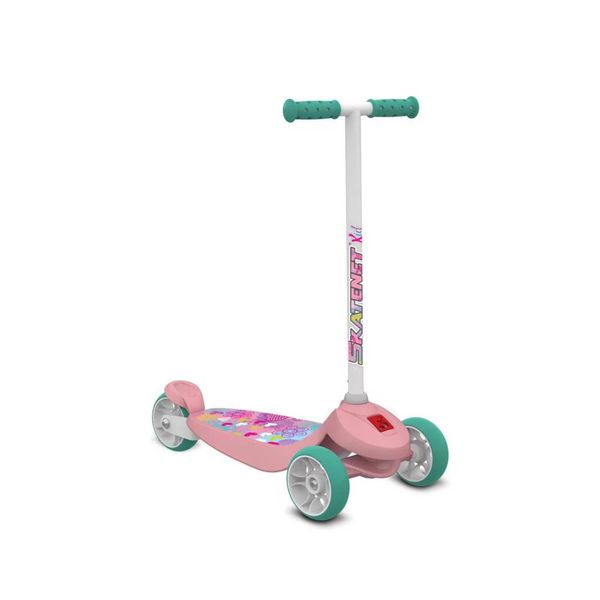 Patinete Skatenet Bandeirante Kid Flower