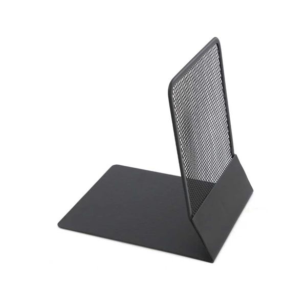 Suporte para Livro Le Duplo Aramado Preto 16x13cm Suporte para Livro Le Duplo Aramado Preto 16x13cm