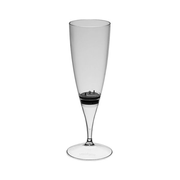 Taça Champagne Neoplas Led Transparente 160ml