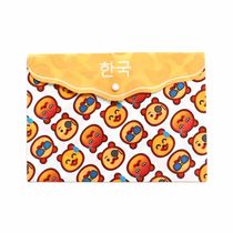Pasta Envelope Malote A4 Le Decorada Fruits & Cactos com Fecho Botão Cores Diversas
