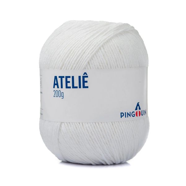 Barbante Atelie 200g 885 9001 Branco