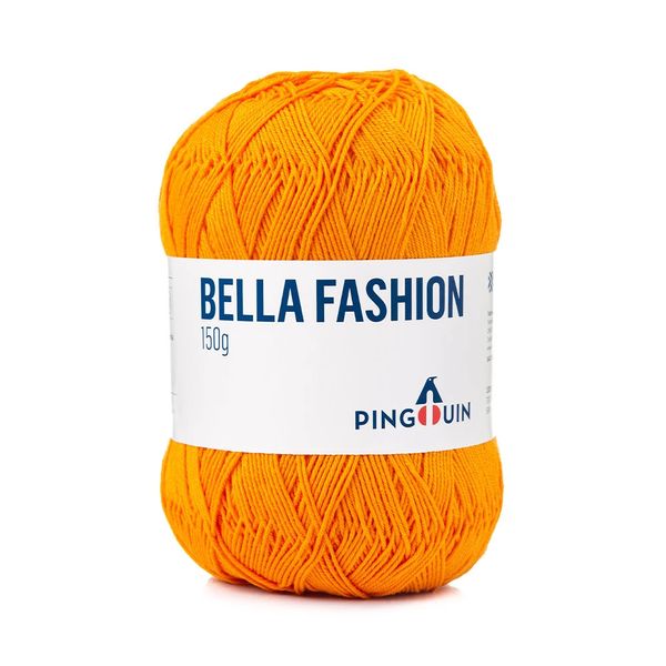 Fio Pingouin Bella Fashion 150g 0210 Mandarim