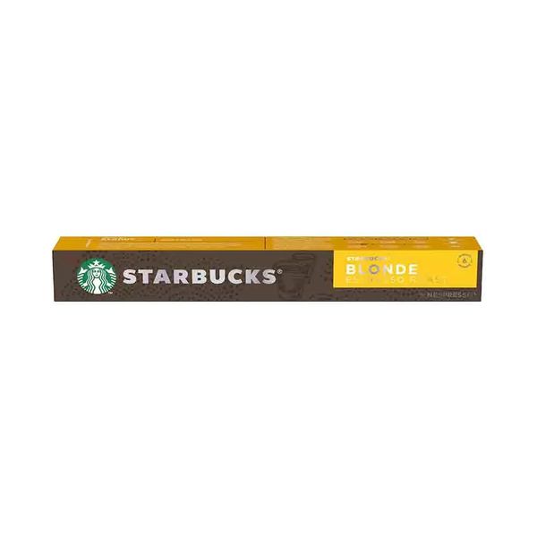Cápsulas Starbucks Blonde Expresso Nestlé 10 Unidades 53g
