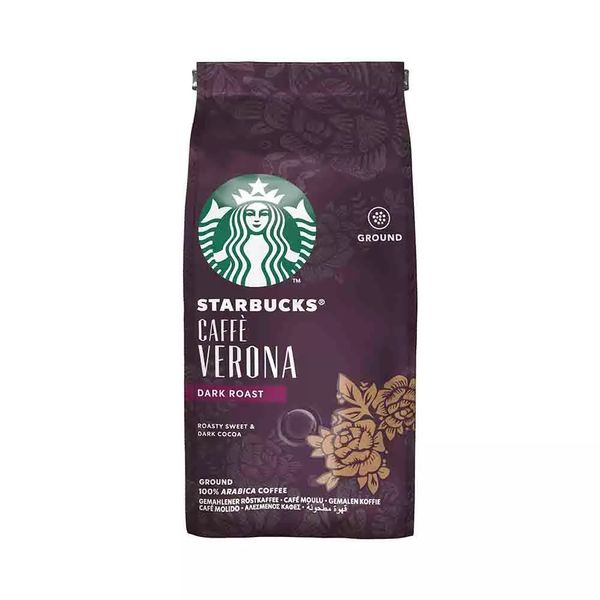 Café Starbucks Dark Verona Nestlé Torrado e Moído 250g Café Starbucks Dark Verona Nestlé Torrado e Moído 250g