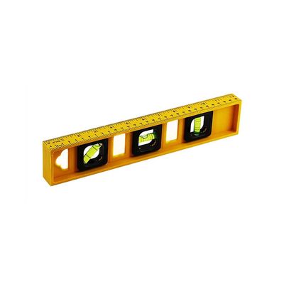 Nível 12 Polegadas Western 3 Bolhas 30cm Amarelo