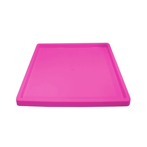 Bandeja Quadrada Produfest Pink 30cm