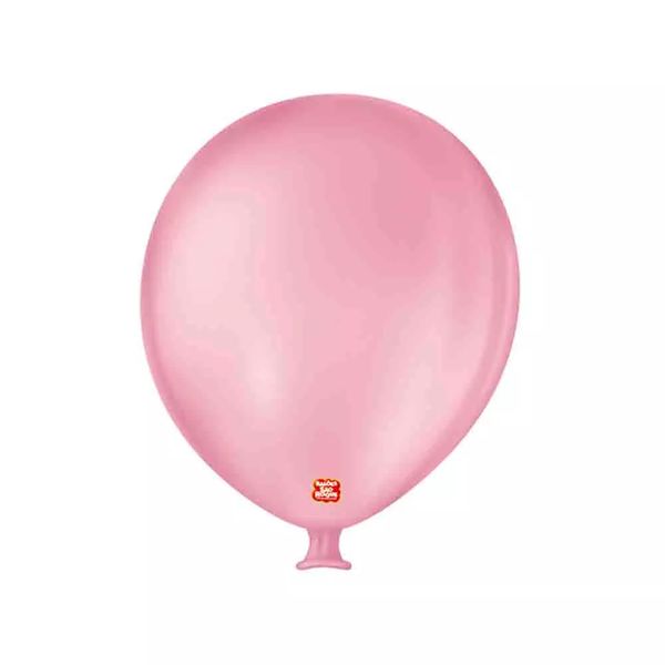 Balão São Roque N25 com 1 Gigante Rosa Tutti Frut Balão São Roque N25 com 1 Gigante Rosa Tutti Frut