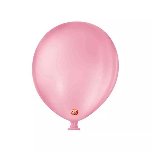 Balão São Roque N25 com 1 Gigante Rosa Tutti Frut