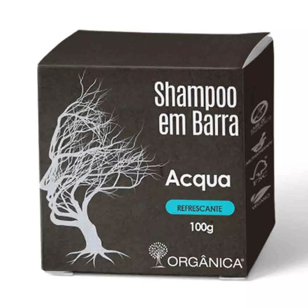 Shampoo em Barra Aqcua 75g