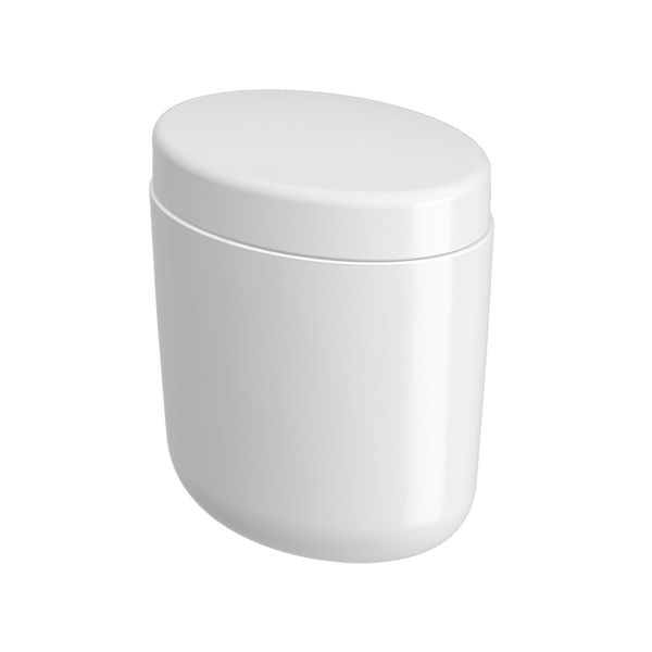Porta Algodão Coza Full Branco