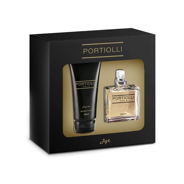 Estojo Jequiti Portiolli Gold Estojo Jequiti Portiolli Gold