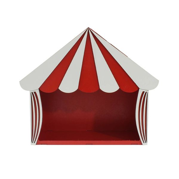 Picadeiro Decorativo de Mesa Tema Circo Produfest MDF Picadeiro Decorativo de Mesa Tema Circo Produfest MDF