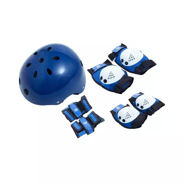 Kit Proteção com Capacete Bel Fix Premium Azul Tamanho M