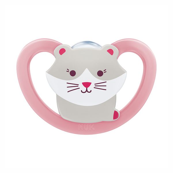 Chupeta Nuk Space de Silicone Girl Tamanho 2