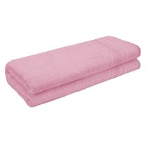 Toalha de Banho Atlântica Sky 100% Algodão Rosa Sachê