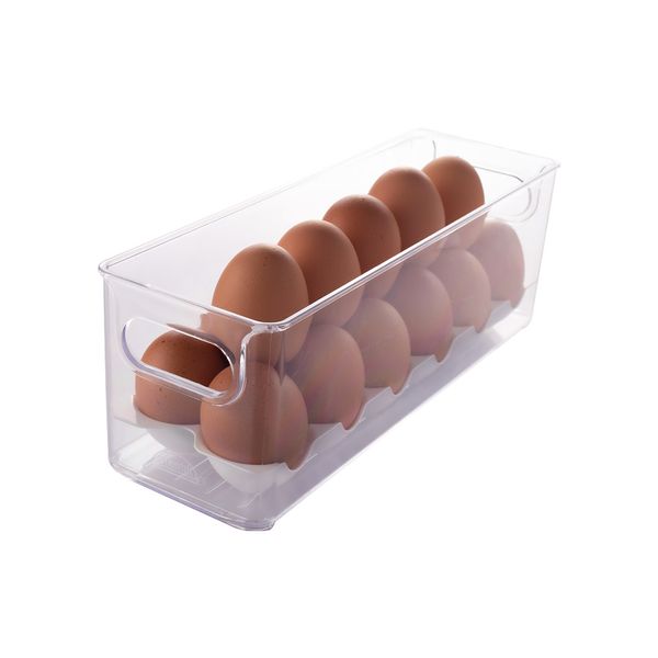 Porta Ovos Organizador Plasútil Plástico para 17 Ovos
